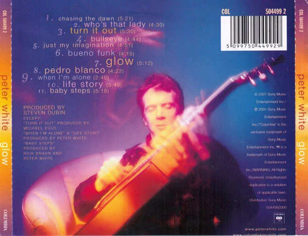Peter White - Glow (CD, Album) - Image 3