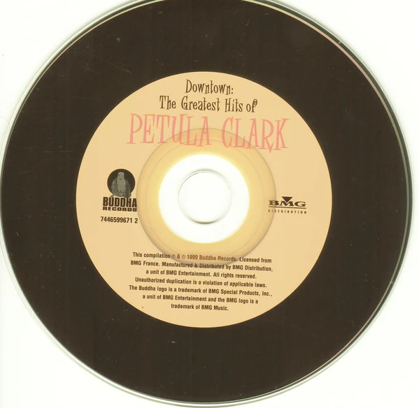 Petula Clark - Downtown: The Greatest Hits Of Petula Clark (CD, Comp, RM) - Image 3