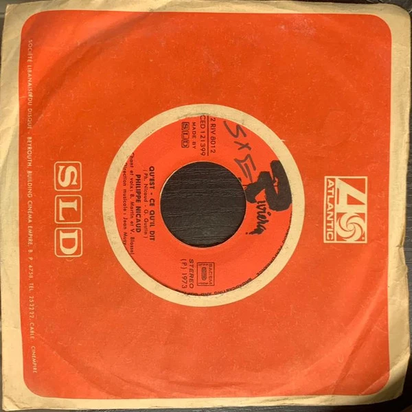 Philippe Nicaud - C'Ex (7", Single) - Image 2