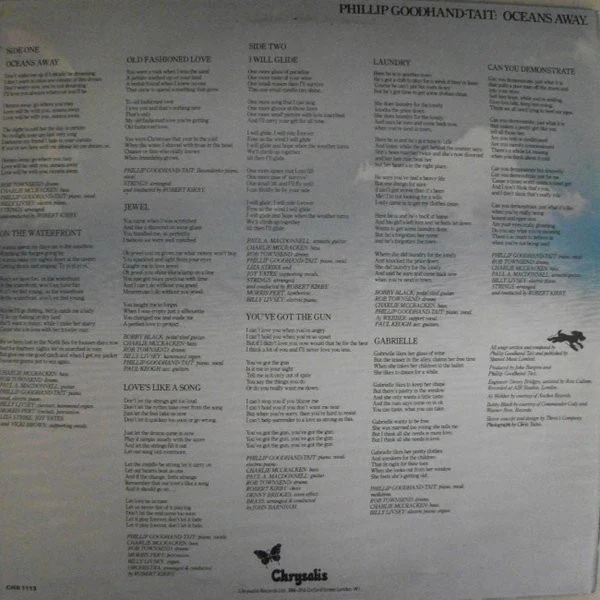 Phillip Goodhand-Tait - Oceans Away (LP, Album) - Image 2
