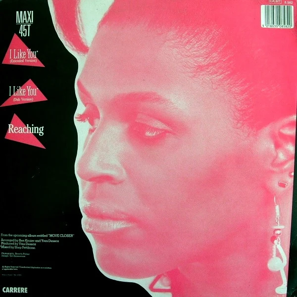 Phyllis Nelson - I Like You (12", Maxi) - Image 2