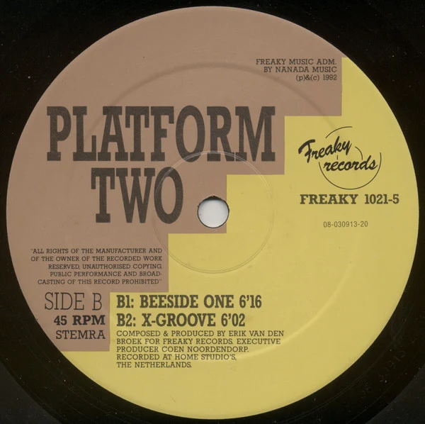 Platform Two - Party Leaver (12", Maxi) - Image 5