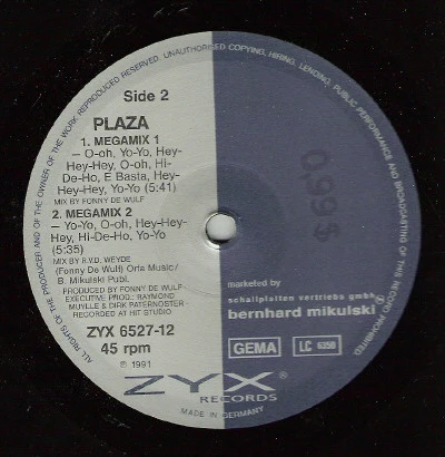 Plaza - Hey-Hey-Hey (12") - Image 3