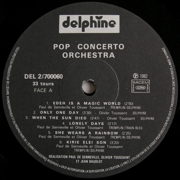 Pop Concerto Orchestra - Eden Is A Magic World (LP, Album) - Image 3