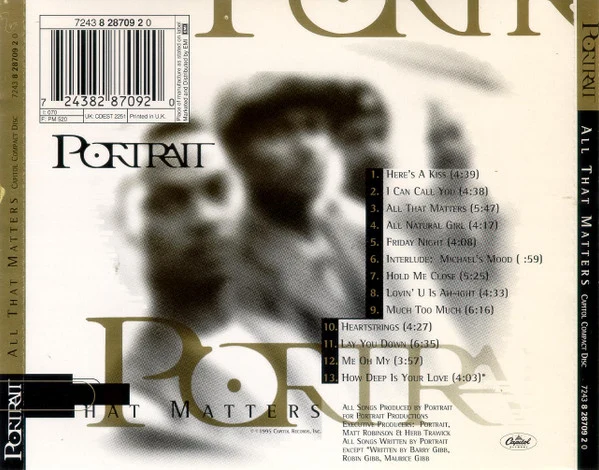 Portrait - All That Matters (CD, Album) - Image 2