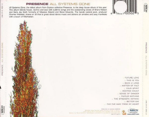 Presence - All Systems Gone (CD, Album) - Image 2