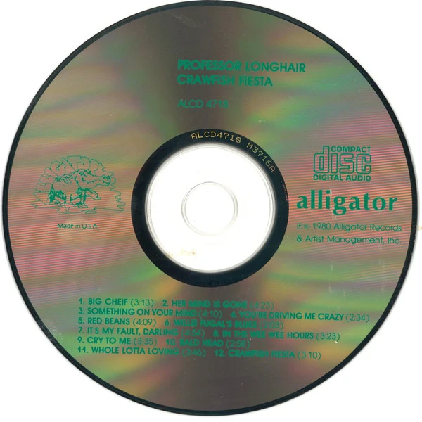 Professor Longhair - Crawfish Fiesta (CD, Album, RE) - Image 3