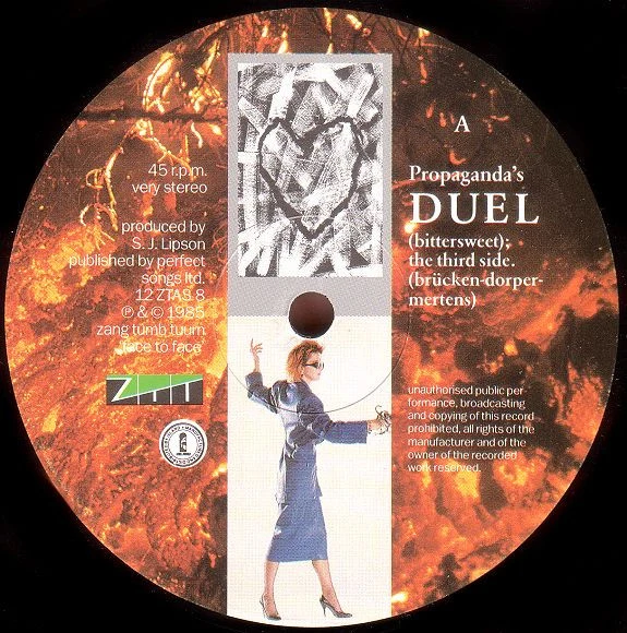 Propaganda - Duel (12", Single) - Image 3