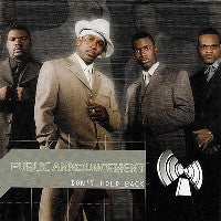 Public Announcement - Don't Hold Back (CD, Album)