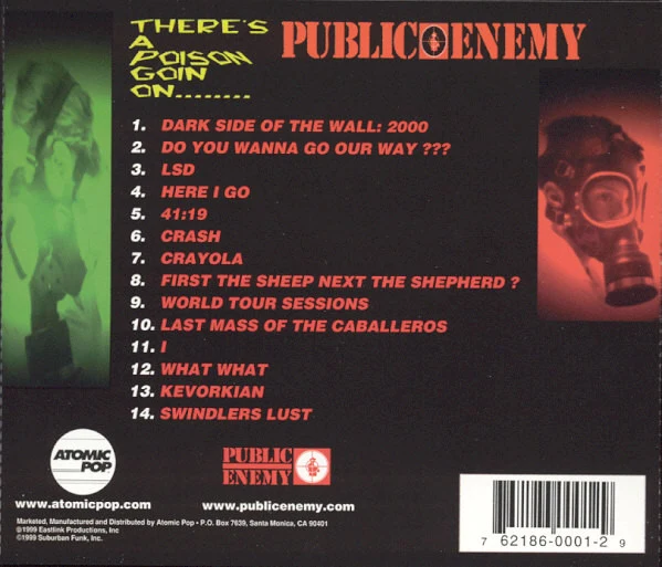 Public Enemy - There's A Poison Goin On.... (CD, Album) - Image 3