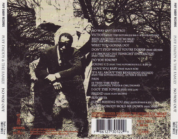 Puff Daddy & The Family - No Way Out (CD, Album) - Image 2