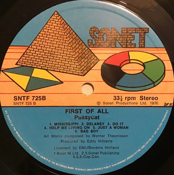 Pussycat - First Of All (LP, Album) - Image 4