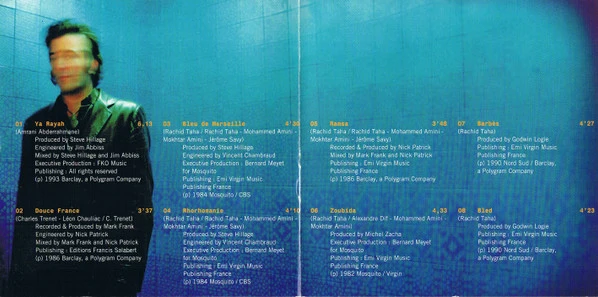 Rachid Taha & Carte De Séjour - Carte Blanche (CD, Comp, PMD) - Image 5