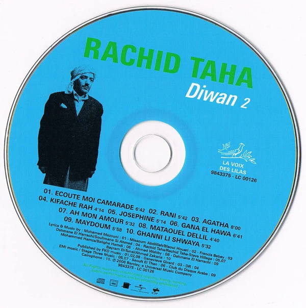 Rachid Taha - Diwan 2 (CD, Album, RP, Sup) - Image 3
