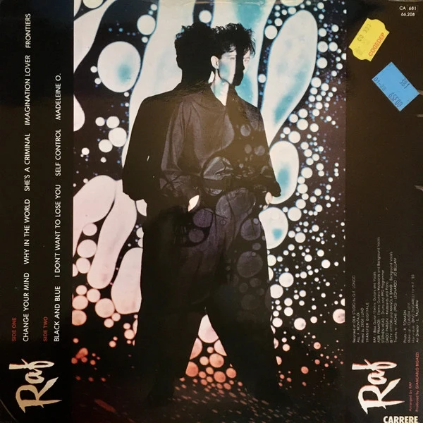 Raf  - Change Your Mind (LP, Album) - Image 2