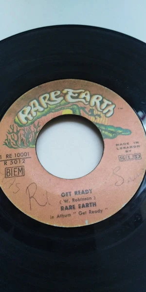 Rare Earth - Get Ready (7", Single)