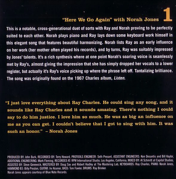 Ray Charles - Genius Loves Company (CD, Album, Copy Prot.) - Image 4