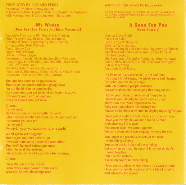 Ray Charles - My World (CD, Album) - Image 4
