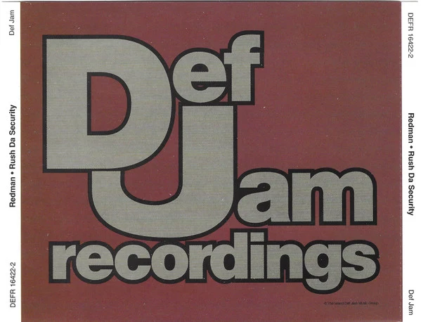 Redman - Rush Da Security (CD, Single, Promo) - Image 3