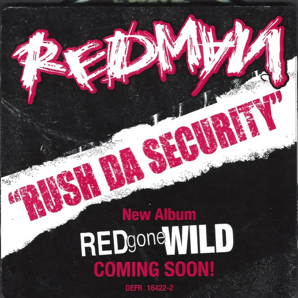 Redman - Rush Da Security (CD, Single, Promo) - Image 4