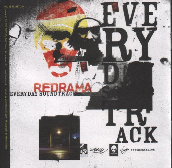 Redrama - Everyday Soundtrack (CD, Album, Copy Prot.) - Image 2