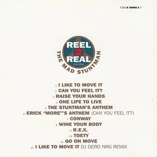 Reel 2 Real Featuring The Mad Stuntman - Move It! (CD, Album) - Image 2