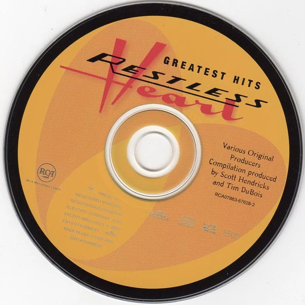 Restless Heart - Greatest Hits (HDCD, Comp) - Image 3