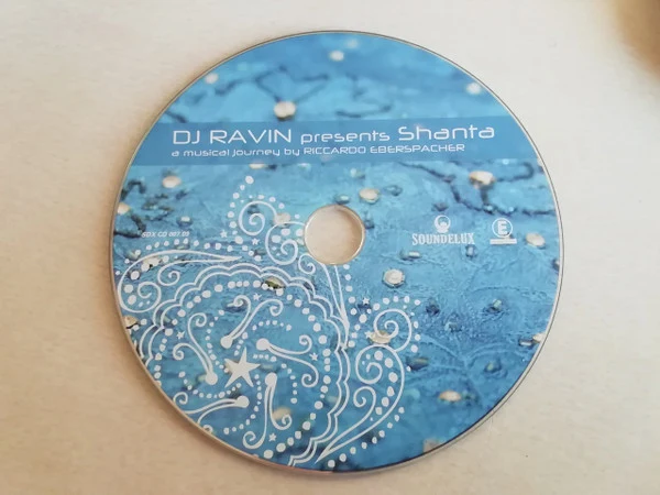Riccardo Eberspacher - Dj Ravin Presents Shanta (CD, Album, Dig) - Image 3