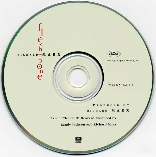 Richard Marx - Flesh And Bone (CD, Album) - Image 4