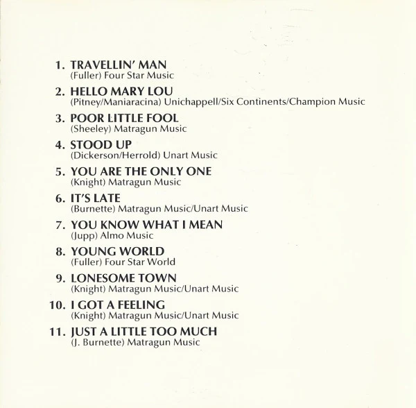 Ricky Nelson (2) - Greatest Hits (CD, Comp) - Image 4