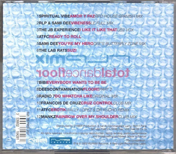RLP - RLPmix Totaldancefloor (CD, Comp, Mixed) - Image 3
