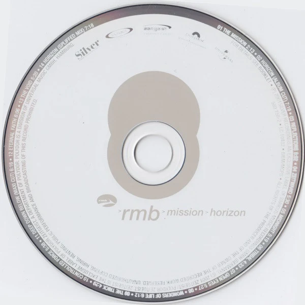 RMB - Mission Horizon (CD, Album) - Image 5