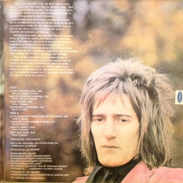 Rod Stewart - An Old Raincoat Won't Ever Let You Down (LP, Album, Gat) - Image 3