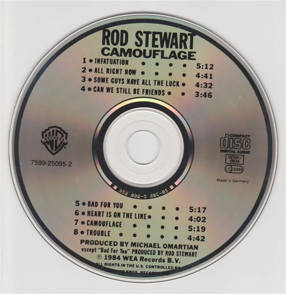 Rod Stewart - Camouflage (CD, Album) - Image 3