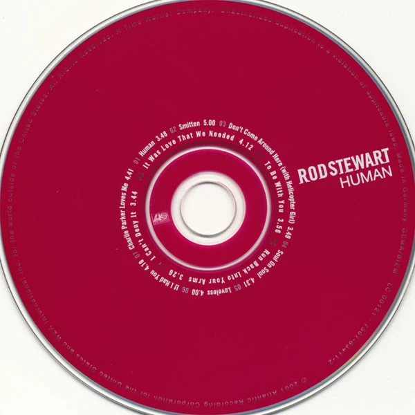 Rod Stewart - Human (CD, Album) - Image 5