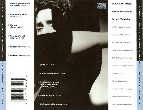 Roger Daltrey - Rocks In The Head (CD, Album) - Image 3