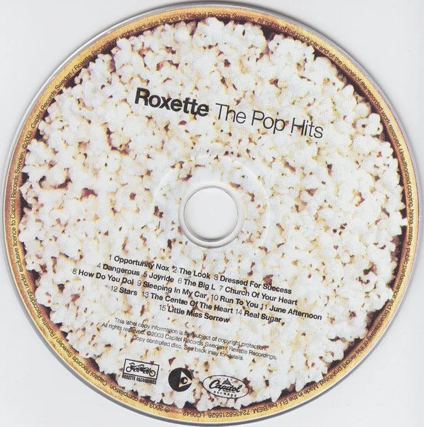 Roxette - The Pop Hits (CD, Comp, Copy Prot. + CD, EP, Copy Prot. + Ltd) - Image 3