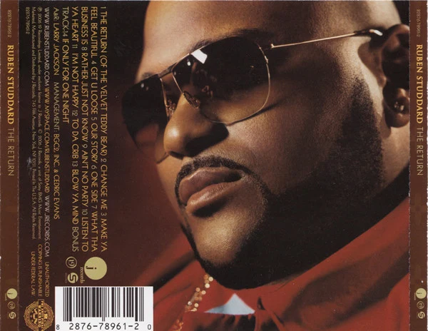 Ruben Studdard - The Return (CD, Album) - Image 5