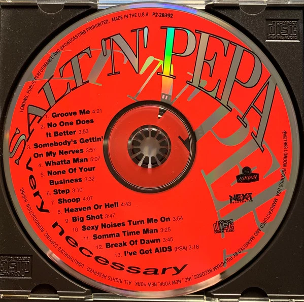 Salt 'N' Pepa - Very Necessary (CD, Album, Club) - Image 3