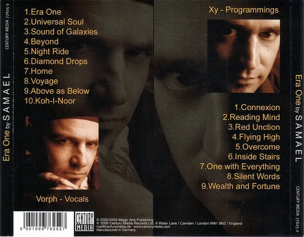 Samael - Era One (2xCD, Album) - Image 2