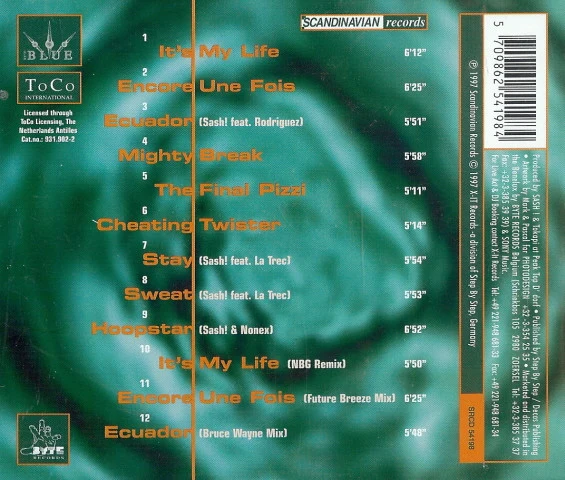 Sash! - It's My Life (CD, Album) - Image 5