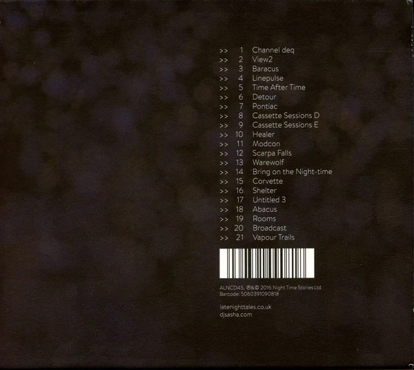 Sasha - Scene Delete (CD, Album, Mixed) - Image 3