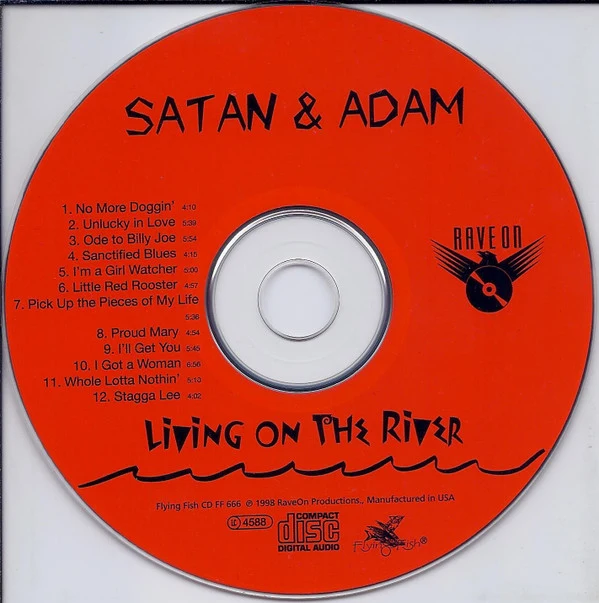 Satan And Adam - Living On The River (CD, Album, RE) - Image 3