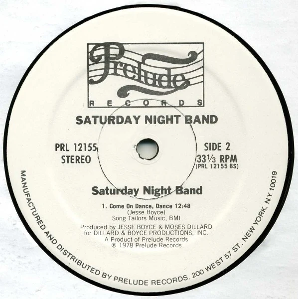 Saturday Night Band - Come On Dance, Dance (LP, Album) - Image 4