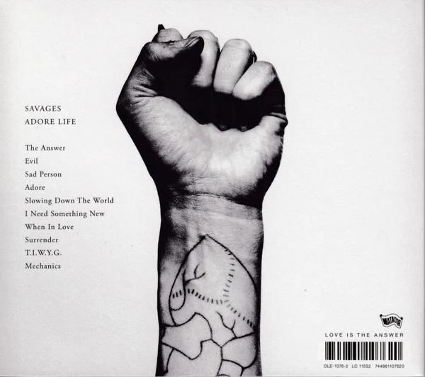 Savages - Adore Life (CD, Album) - Image 2