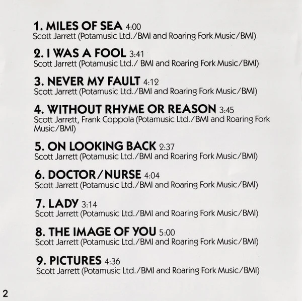 Scott Jarrett - Without Rhyme Or Reason (CD, Album, RE) - Image 4
