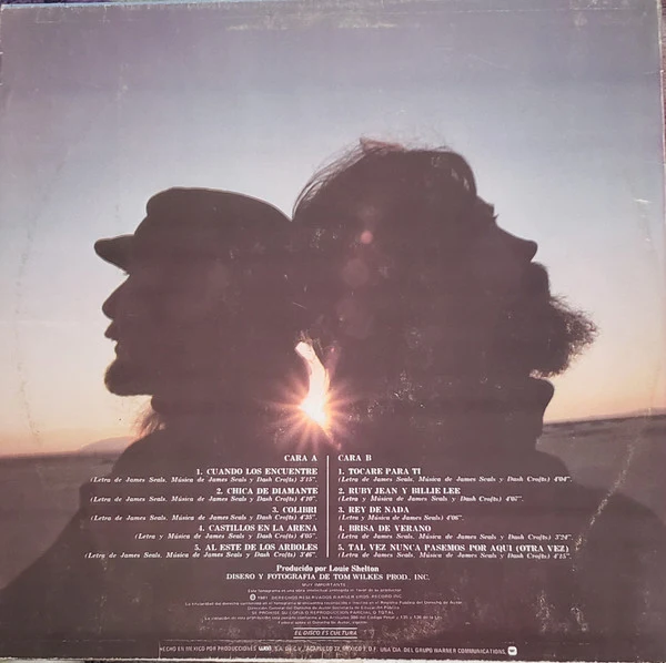 Seals & Crofts - Greatest Hits (LP, Comp, RE) - Image 2