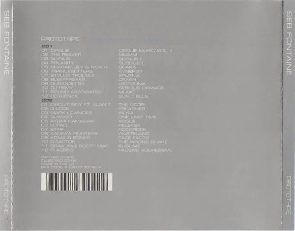 Seb Fontaine - Global Underground Prototype > 4 (2xCD, Mixed) - Image 4