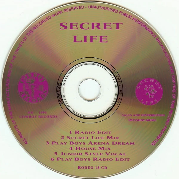 Secret Life - Love So Strong (CD, Single) - Image 3