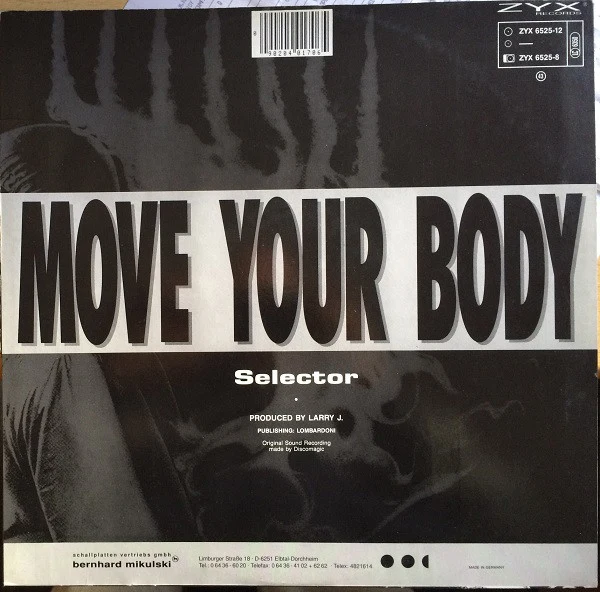 Selector - Move Your Body (12") - Image 2